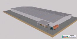 สร้างโรงงานขนาดใหญ่ รวดเร็ว แข็งแรง ราคาถูก Happy Meebaan