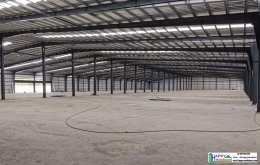 สร้างโรงงานขนาดใหญ่ รวดเร็ว แข็งแรง ราคาถูก Happy Meebaan