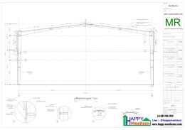 รับสร้างโรงงานขนาดใหญ่ รับสร้างโกดัง คลังสินค้า ด้วยระบบโครงสร้างสำเร็จรูป พืิ้นที่ 10,000 ตรม Happy Meebaan