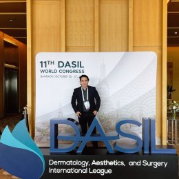 ผศ.นพ. ศุภะรุจ เลื่องอรุณ (หมอรุจ) ได้รับรางวัล DASIL Outstanding Award และ ได้รับเกียรติรับเชิญเป็นวิทยากร ในการประชุมแพทย์ผิวหนังระดับนานาชาติ DASIL 2023 Bangkok (Dermatology, Aesthetics, and Surgery International League)