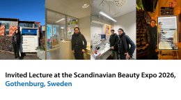Invited Lecture at the Scandinavian Beauty Expo 2026, Gothenburg, Sweden