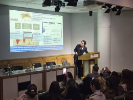 Lecture on Skin and Hair Rejuvenation Using Exosome Therapy at the Royal Society of Medicine, London, United Kingdom