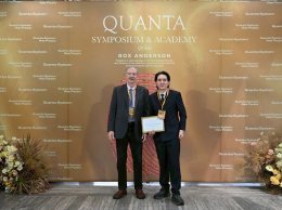 Dr. Ruj, Speaker @ QUANTA Symposium 2026 Meeting Professor Rox Anderson Father of Modern Laser Science