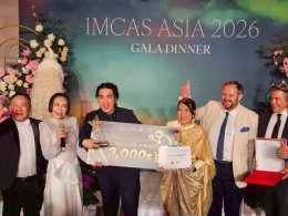 ผศ. นพ. ศุภะรุจ เลื่องอรุณ ได้รับรางวัล IMCAS Asia 2026 Innovation Award