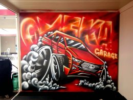 งาน Graffiti Contest ของ Revo Racing Mania