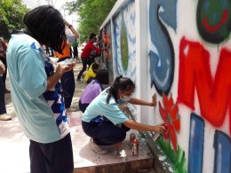 ศิลปะลพบุรีสู่ศิลปะร่วมสมัย ณ โรงเรียน สระแก้ว จังหวัดสระแก้ว
