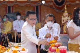 พิธีวางศิลาฤกษ์ อาคารท่อน้ำไทยเพื่อผู้สูงอายุและอาคารประชาร่วมใจ