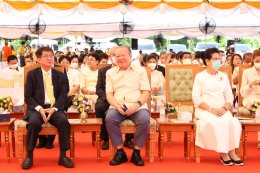 พิธีวางศิลาฤกษ์ อาคารท่อน้ำไทยเพื่อผู้สูงอายุและอาคารประชาร่วมใจ