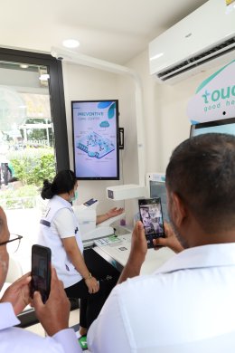 ทีมคณะดูงานจากกระทรวงสาธารณสุขและคณะดูงานจากประเทศมัลดิฟ เข้าศึกษาดูงานการดำเนินงานศูนย์ประสานงานสุขภาพระดับ Bangkok health zoning
