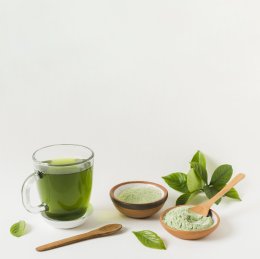 Insatant Green tea powder