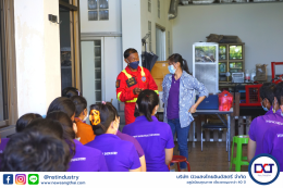 บรรยากาศ การฝึกซ้อมดับเพลิงและอพยพหนีไฟ ประจำปี 2564