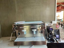 รีวิวติดตั้งเครื่องชงกาแฟสด เซ็ตเครื่องชงกาแฟ Fiorenzato Ducale 2G