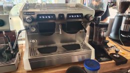 บริการเข้าตรวจเช็คเครื่องชง Rancilio Class5 Compact 2GR ,เครื่องบดCunill โดยทีมช่างศูนย์บริการเชียงราย