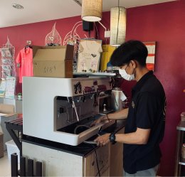 รีวิวติดตั้งเครื่องชงกาแฟสด เซ็ตเครื่องชงกาแฟ Carimali Cento 2G
