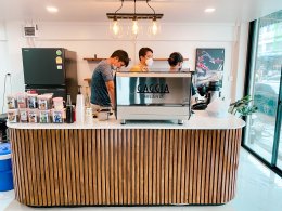 รีวิวติดตั้งเครื่องชงกาแฟสด เซ็ตเครื่องชงกาแฟ Gaggia la Dicisa 2g
