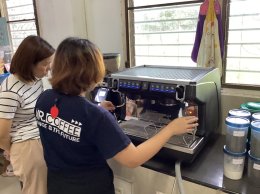 รีวิวติดตั้งเครื่องชงกาแฟสด เซ็ตเครื่องชงกาแฟ Nuova Simonelli Appia Iife Compact Black