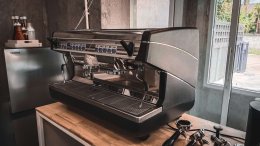 รีวิวติดตั้งเครื่องชงกาแฟสด เซ็ตเครื่องชงกาแฟ Nuova Simonelli Appia life V2G