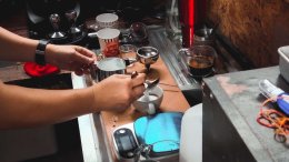 รีวิวติดตั้งเครื่องชงกาแฟสด เซ็ตเครื่องชงกาแฟ Nuova Simonelli Appia life V2G