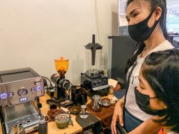  รีวิวติดตั้งเครื่องชงกาแฟสด เซ็ตเครื่องชงกาแฟ  Gemilai3605