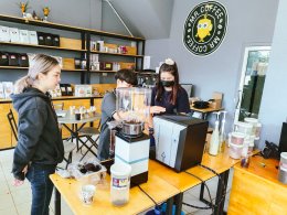 รีวิวติดตั้งเครื่องชงกาแฟสด เซ็ตเครื่องชงกาแฟ Nuova Simonelli Oscar II