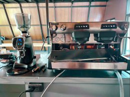 รีวิวติดตั้งเครื่องชงกาแฟสด เซ็ตเครื่องชงกาแฟ Rancilio Class5 USB 2G