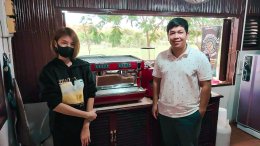 รีวิวติดตั้งเครื่องชงกาแฟสด เซ็ตเครื่องชงกาแฟ Nuova Simonelli Appia life V2G