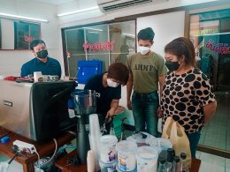รีวิวติดตั้งเครื่องชงกาแฟสด เซ็ตเครื่องชงกาแฟ Rancilio Classe 5 USB