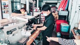 รีวิวติดตั้งเครื่องชงกาแฟสด เซ็ตเครื่องชงกาแฟ Rancilio Classe 5 Compact White