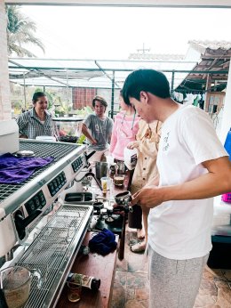  รีวิวติดตั้งเครื่องชงกาแฟสด เซ็ตเครื่องชงกาแฟ Nuova Appia life v2g