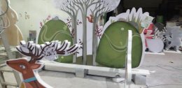 สติ๊กเกอร์ติดกระจก - Backdrop