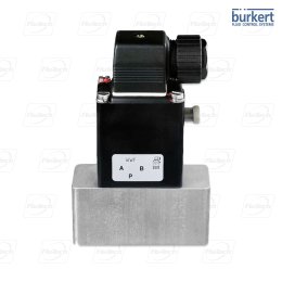 Direct-acting 2/2 or 3/2 way pivoted armature valve