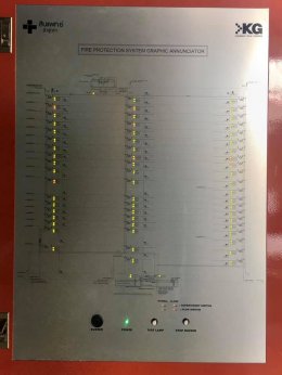 Graphic Annunciator - fire protection system