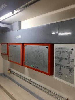 Graphic Annunciator- fire protection system - remote fan system