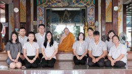 นำหลอดไฟถวายแก่วัด จำนวน 9 วัด ในจังหวัดปทุมธานี
