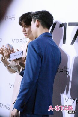 'แบมแบม' ชวน 'มาร์ค' พี่ชายสุดซี้แห่ง GOT7 ร่วมเปิดตัว Vivo V17 Pro สมาร์ทโฟนสุดล้ำ พร้อมกล้อง 6 ตัวเพื่อการถ่ายภาพที่ไร้ขีดจำกัด