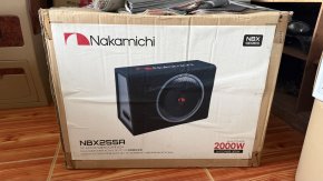Nakamichi ซับวูฟเฟอร์ 10นิ้ว พร้อมแอมป์ขับซับในตัว