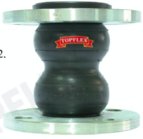 Twin-Sphere Rubber Expansion Joint