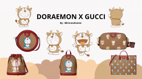 Doraemon x gucci cover