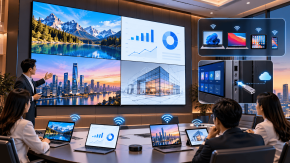 หมดปัญหาหาหัวแปลง HDMI ไม่เจอ! ปัญหานี้แก้ได้ด้วยระบบ Wireless Screen Sharing ใน All-in-One LED ที่กดแชร์ได้ใน 3 วินาที
