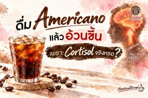 ดื่ม Americano แล้วอ้วน เพราะ Cortisol จริงไหม?