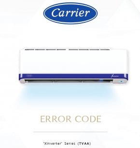ERROR CODE CARRIER X-INVERTER (TVAA)