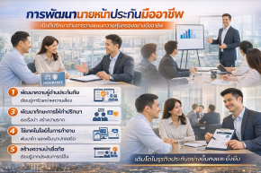 การพัฒนานายหน้าประกันมืออาชีพ