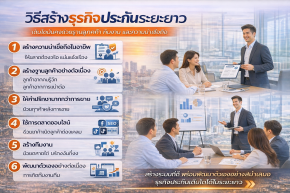 วิธีสร้างธุรกิจประกันระยะยาว