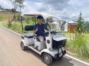 GOLF สบายรถไฟฟ้า ขับขี่ในหมู่บ้าน รีสอร์ท โรงแรม ประหยัดสุดๆ