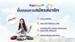 สมัครซื้อประกันรถยนต์ ออนไลน์ แฟร์ดี