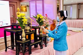 วันที่ ๒๓ พ.ย. ๒๕๖๖ เวลา ๐๙.๓๐ น. โรงพยาบาลทหารผ่านศึก จัดพิธีทำบุญถวายสังฆทาน เพื่ออุทิศส่วนกุศลแก่ทหารผ่านศึกและผู้ป่วยทั่วไปที่ล่วงลับ โดย ร.ต.หญิง ธิดานุช เพียรชูชัย ร.น.  รองผู้อำนวยการโรงพยาบาลทหารผ่านศึก (ฝ่ายการพยาบาล) เป็นประธานในพิธี 