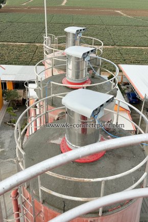 งานติดตั้งเครื่องกรองฝุ่นบนไซโล wam silo top