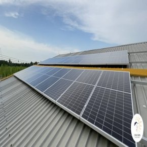 ติดตั้งระบบโซล่าร์เซลล์ 10 kW On-grid system สถานที่ Plenary farm จ.ชลบุรี 