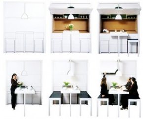 ชุดห้องครัว All in One สำหรับบ้านคนเนื้อที่น้อย