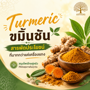 ขมิ้นชัน สมุนไพรไทยมากคุณค่าที่มากกว่าเครื่องแกง